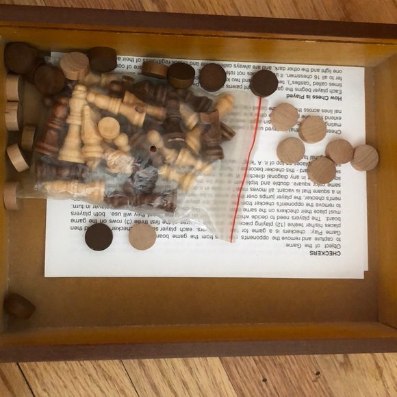 Chess & Checkers Set - Picture 3 of 6